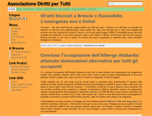 Tablet Screenshot of dirittipertutti.gnumerica.org